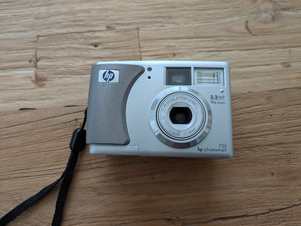 HP Photosmart 735 digitale camera, Audio, Tv en Foto, Gebruikt, Ophalen of Verzenden, HP, Compactcamera