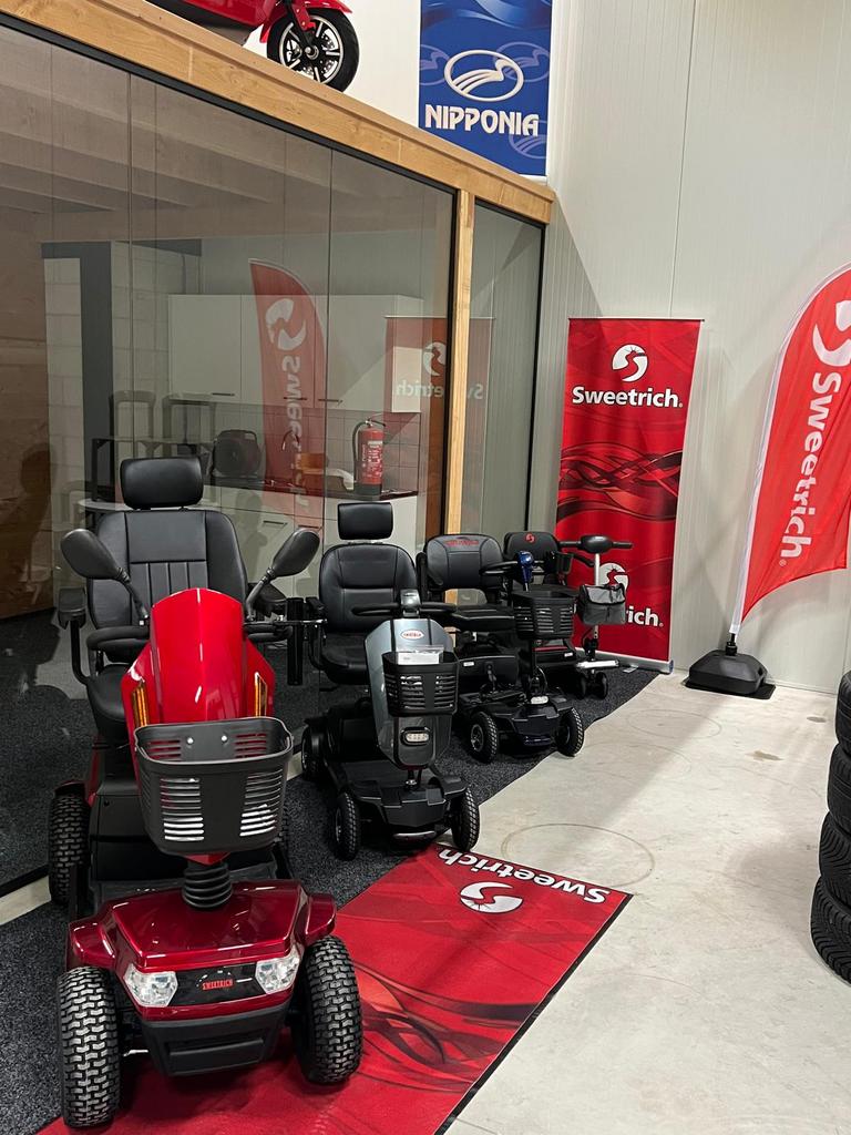 Sweetrich scootmobielen, Diversen, Brommobielen en Scootmobielen, Prins Mauritslaan 5a, Nieuw, Sweetrich, Info@trade-traffic.com