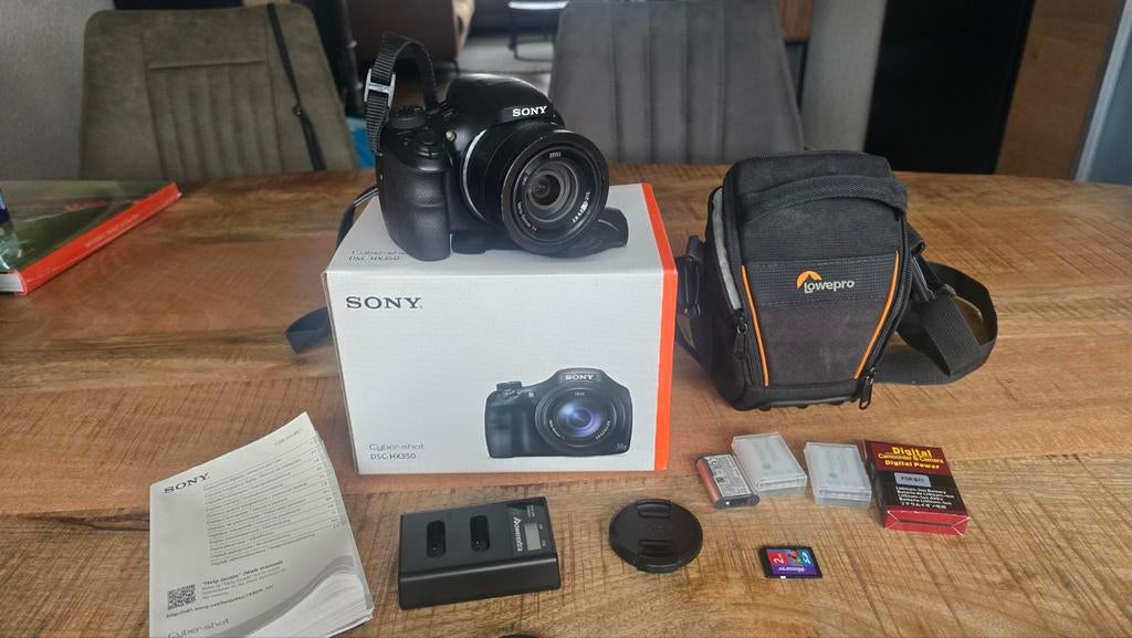 Sony Cybershot DSC-HX350 - Superzoom Camera, Audio, Tv en Foto, Fotocamera's Digitaal, 20 Megapixel, Gebruikt, Ophalen of Verzenden