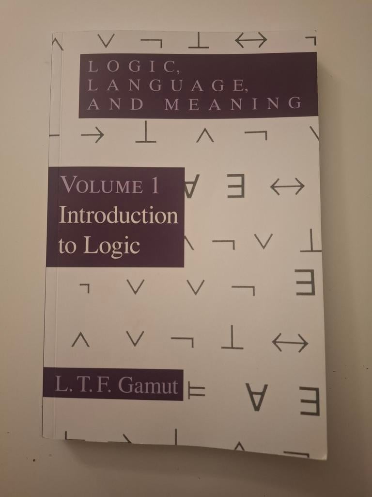 Logic, Language and Meaning - Gamut (Nieuw), Ophalen of Verzenden, Beta, HBO