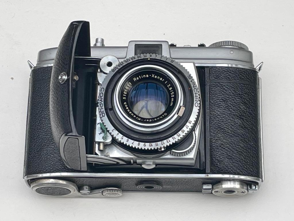 * Kodak Retina 1b (018?) met Xenar 50mm f2.8, Audio, Tv en Foto, Fotocamera's Analoog, Ophalen of Verzenden, Compact, Overige Merken