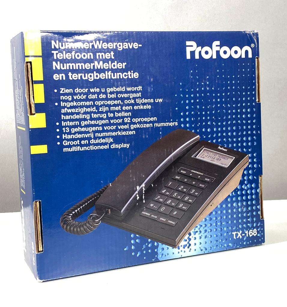 Profoon TX168, vaste telefoon, Ophalen, Gebruikt, 1 handset