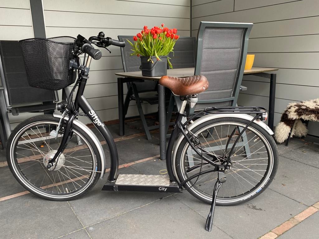 Sitgo City zwart, Ophalen, Zo goed als nieuw, Elektrische step (E-scooter)