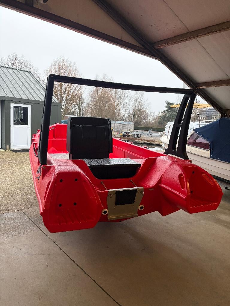 Overjarige Whaly 500 rood stuurconsole navigatiebeugel bank, Watersport en Boten, Vis- en Consoleboten, Ophalen, Overige materialen