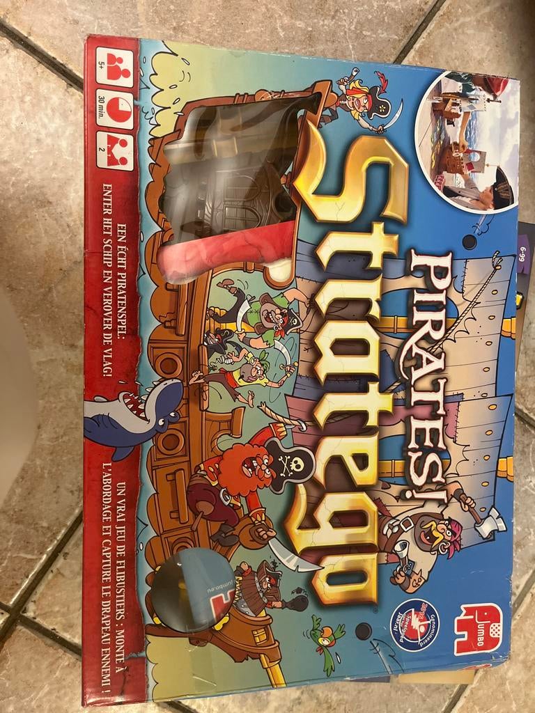Stratego Pirates - Bordspel, Een of twee spelers, Ophalen of Verzenden, Zo goed als nieuw