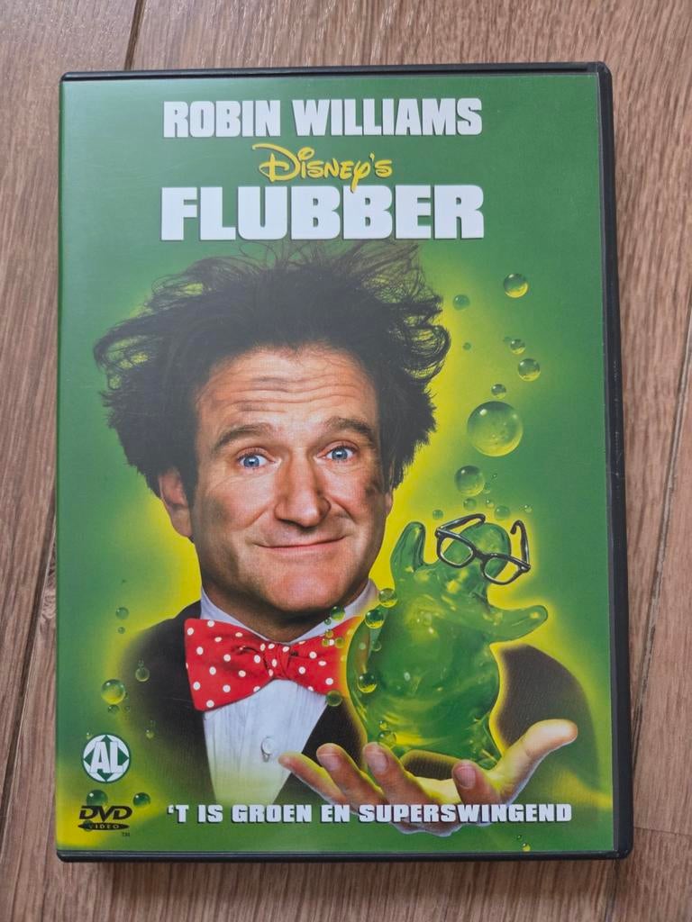 Flubber DVD - Robin Williams - Disney, Cd's en Dvd's, Alle leeftijden, Ophalen of Verzenden, Zo goed als nieuw, Actiekomedie