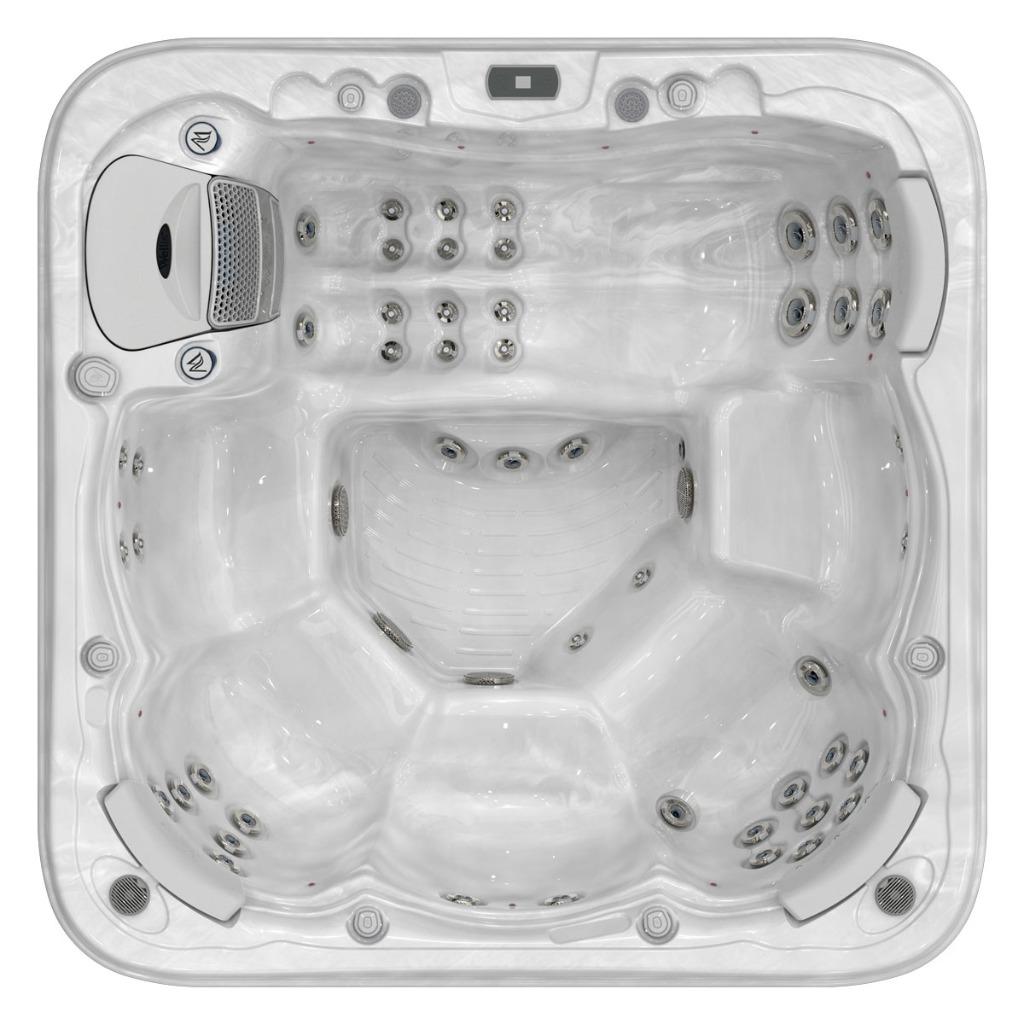 Europees 6Pers. Met leds + Massagejets 2x3PK Wellis, Ophalen of Verzenden, Zo goed als nieuw, Filter, Vast