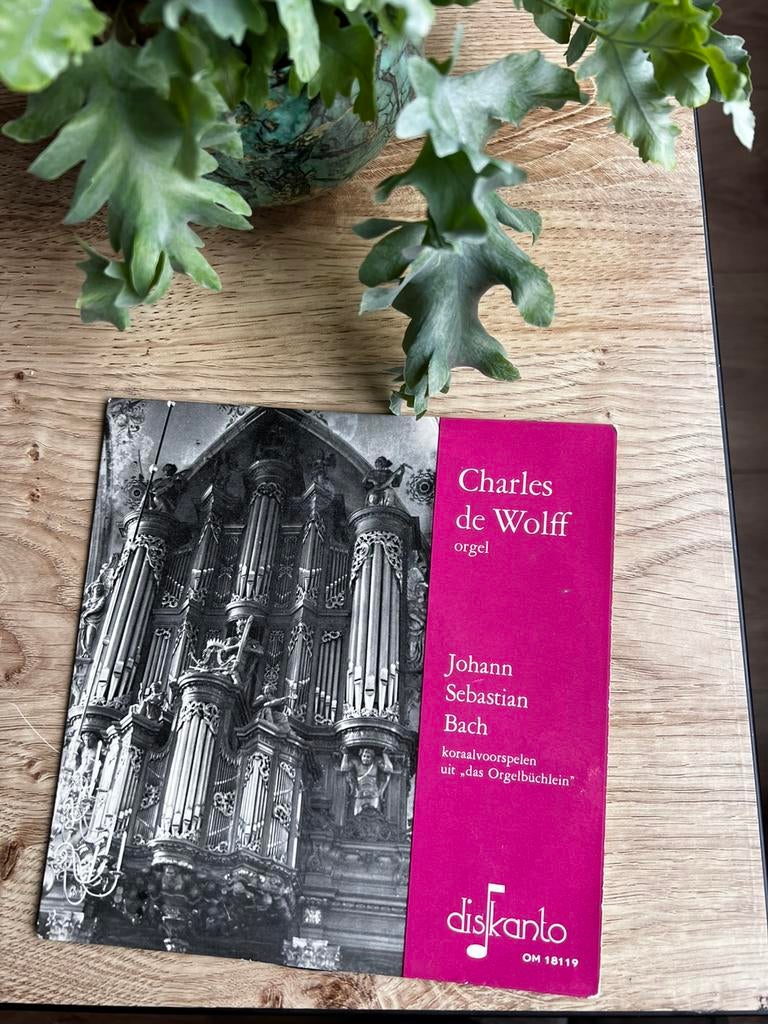 Charles de Wolff speelt Bach, Ophalen of Verzenden, Zo goed als nieuw