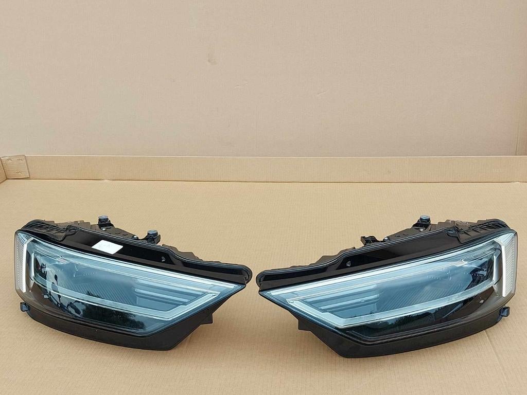 AUDI A8 KOPLAMP RECHTS LINKS ORIGINEEL 4N0941034G 4N0941033G, Ophalen of Verzenden, Gebruikt, Audi