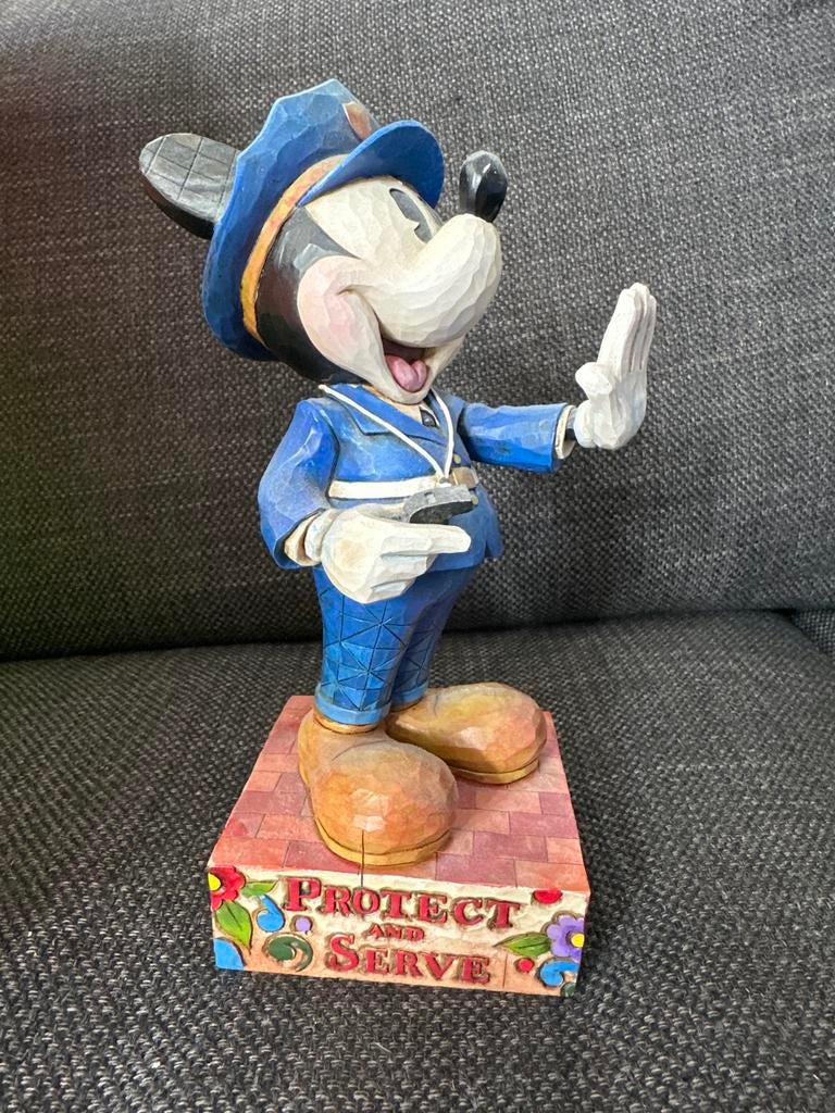 Disney Traditions Mickey Agent Beeldje, Ophalen of Verzenden, Zo goed als nieuw