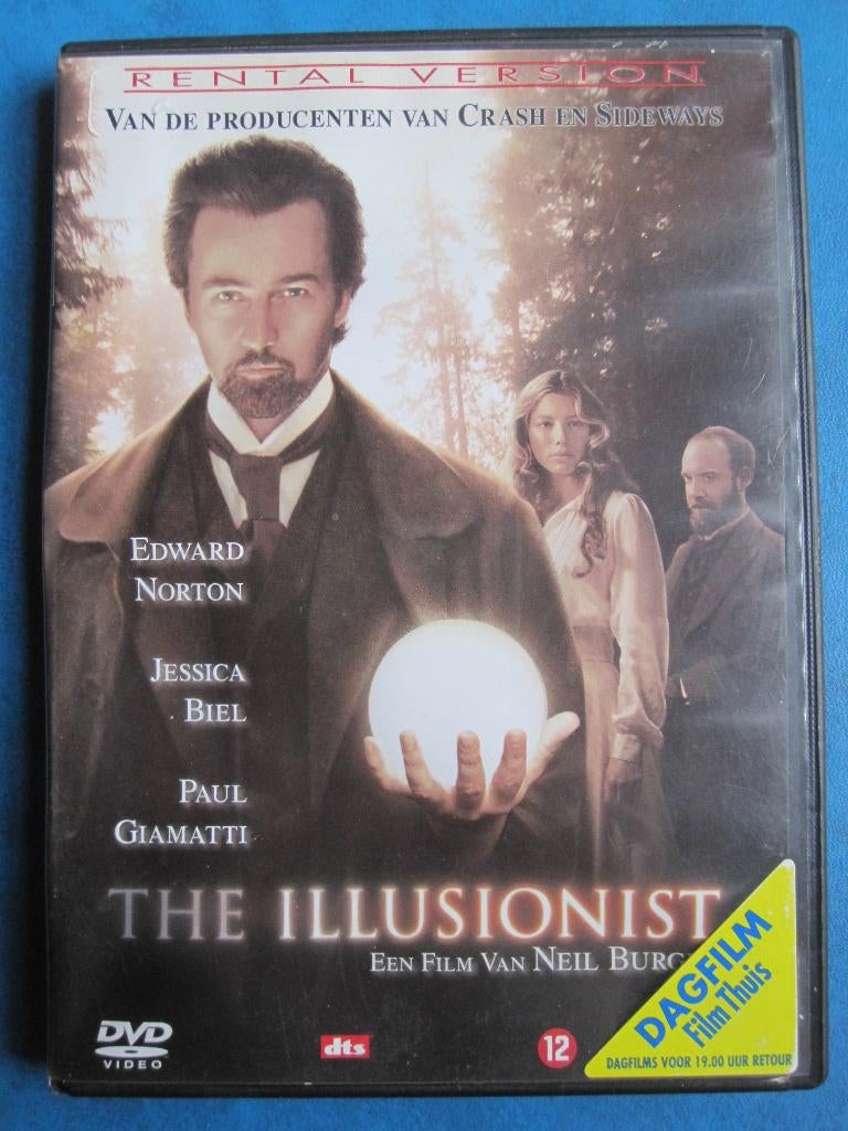 The Illusionist (2006), Cd's en Dvd's, Vanaf 12 jaar, Ophalen of Verzenden, Zo goed als nieuw, Drama