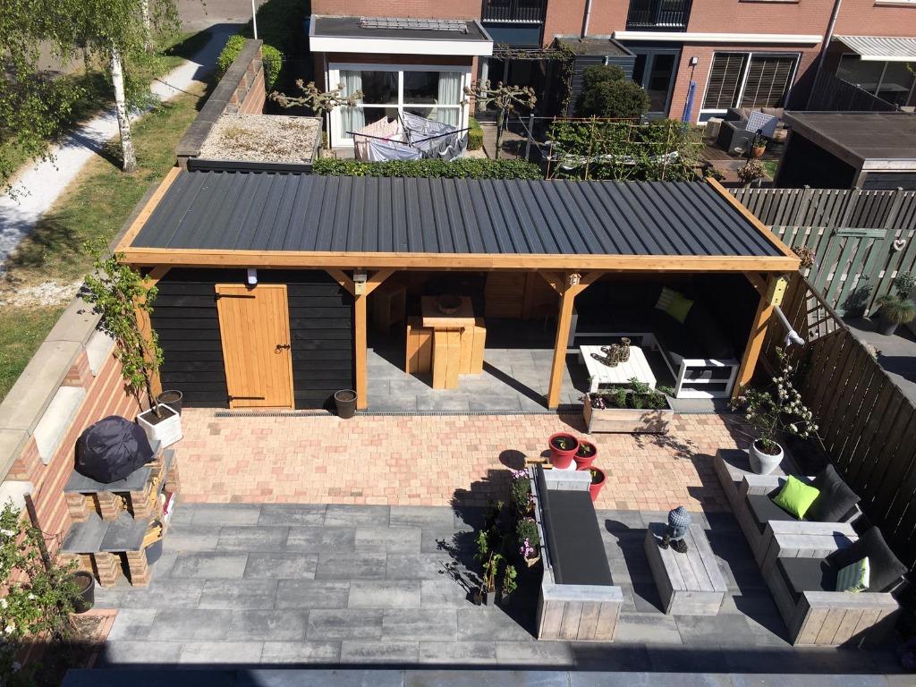 Douglas Overkapping Tuinhuis Veranda Carport Kapschuur, Ophalen of Verzenden, Nieuw, Veranda