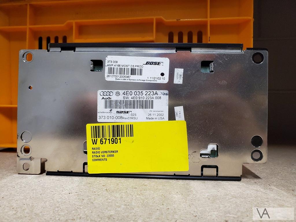 Audi A8 d3 2002 - 2009 radio versterker BOSE 4e0035223a €50, Ophalen of Verzenden