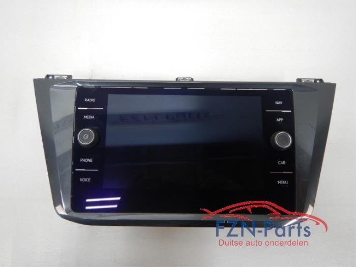 VW Tiguan 5NA Infotainment Discover Display + Inleg, Auto-onderdelen, Ophalen of Verzenden, Gebruikt
