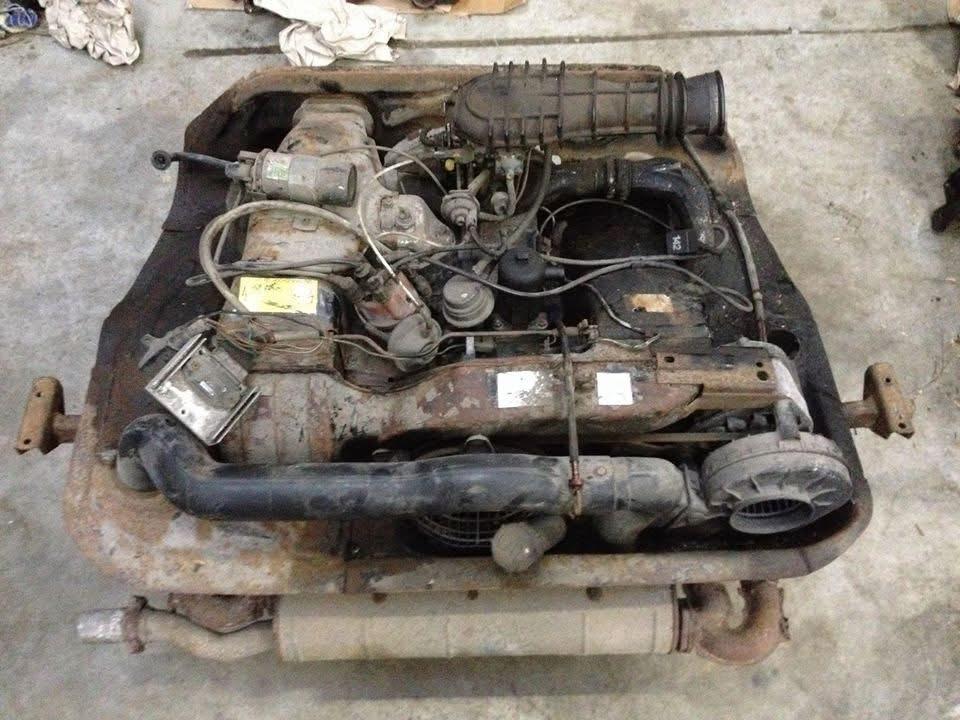 VW T3 en T2 motor 1600cc met 120.000 km.  Ook een 2L CU, Auto-onderdelen, Verzenden, Gebruikt, Volkswagen