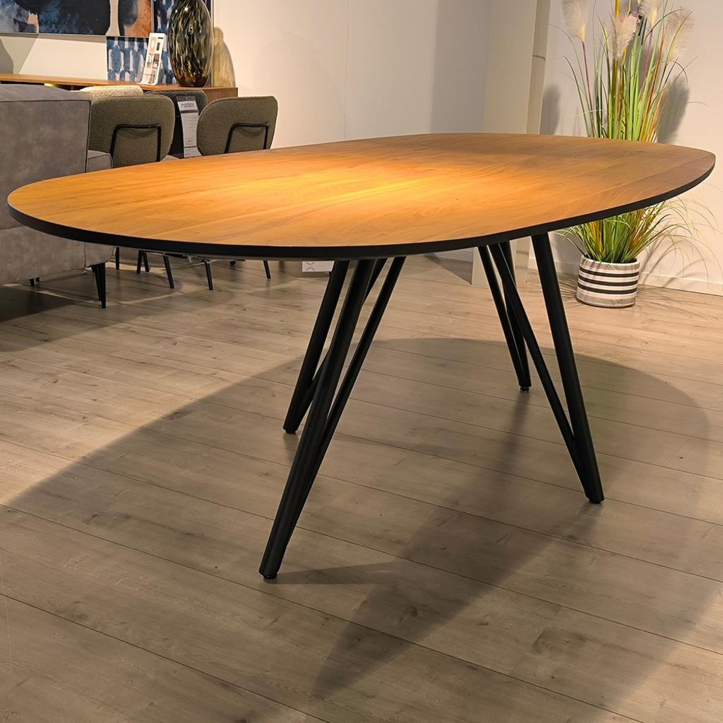 Xooon Eetkamertafel Torano 240x110 Cm Organisch, Huis en Inrichting, Tafels | Eettafels, 100 tot 150 cm, Vijf personen of meer