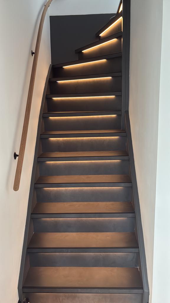 Firststep traprenovatieset pvc-treden beton grijs, 4 stuks, Ophalen of Verzenden, Nieuw
