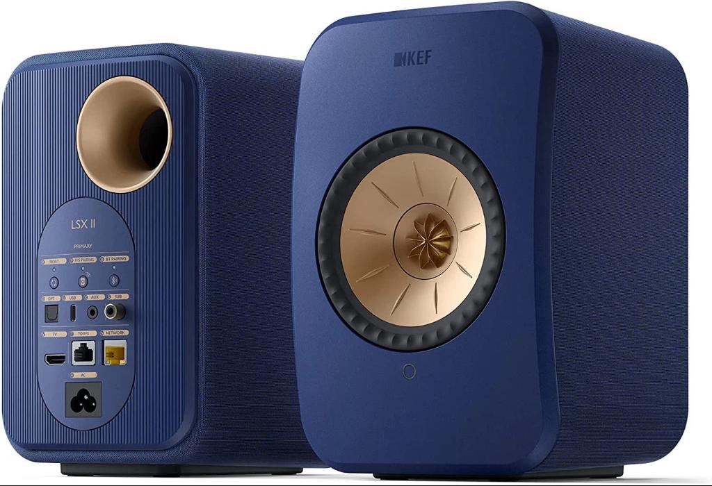 KEF LSX II  Cobalt Blue Wireless, Wi-Fi, HDMI -  NIEUW!!, Overige merken, Nieuw, Ophalen of Verzenden, 120 watt of meer