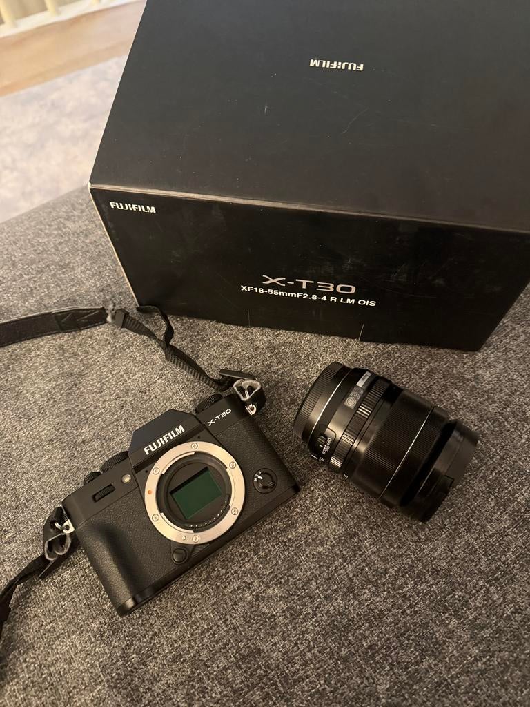Fujifilm XT30 XF 18-55mm, Ophalen of Verzenden, Zo goed als nieuw, Fuji, Geen optische zoom