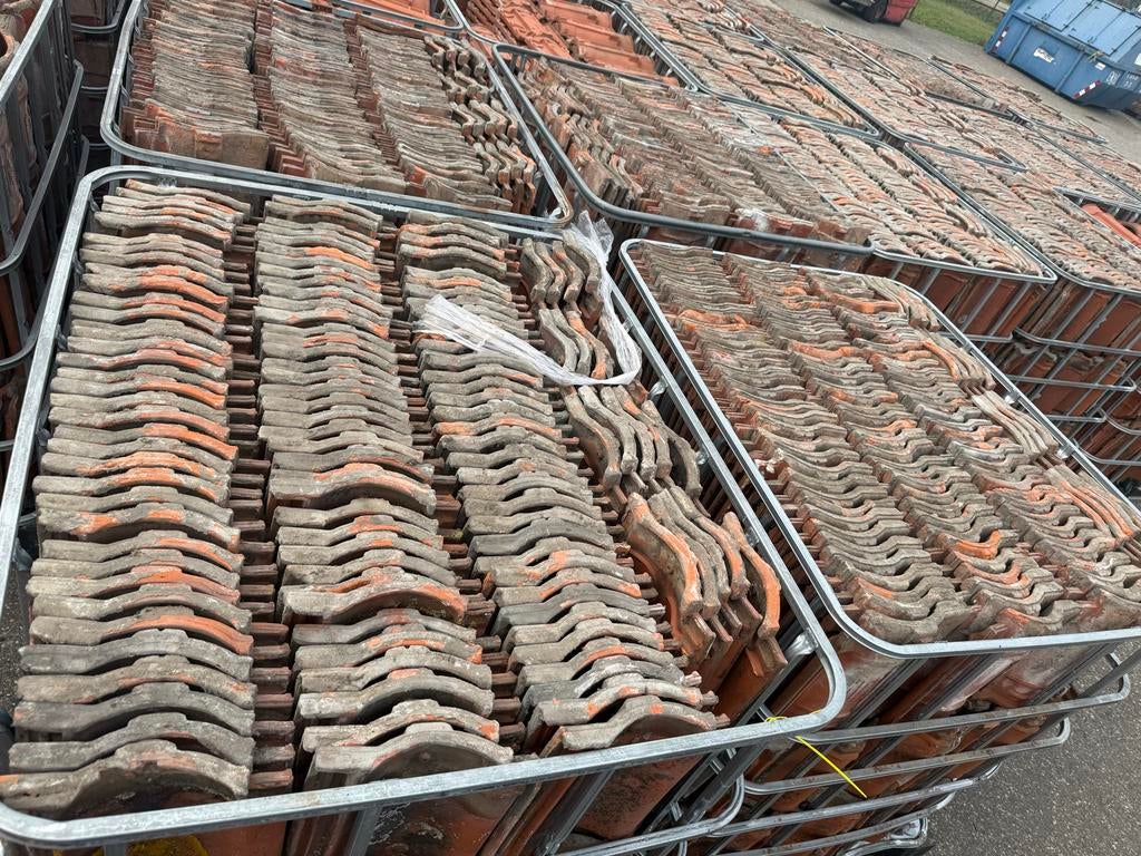 7.500x Gebruikte rode VH Dakpannen - rood depafa, Ophalen, Gebruikt, Steen of Klei, A