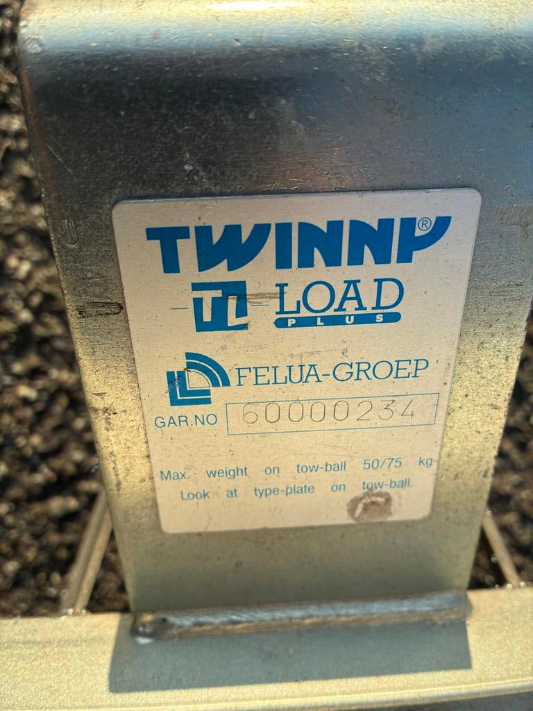 Twinny Load Omni Bike Plus Fietsendrager, Auto diversen, Fietsendragers, Ophalen, Gebruikt, 2 fietsen, Trekhaakdrager