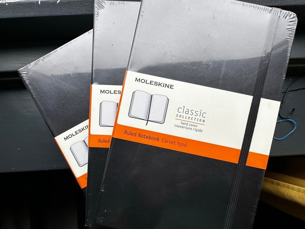 Moleskine Classic A5 Large ruled notebook notitieboek, Diversen, Notitieboeken, Ophalen of Verzenden