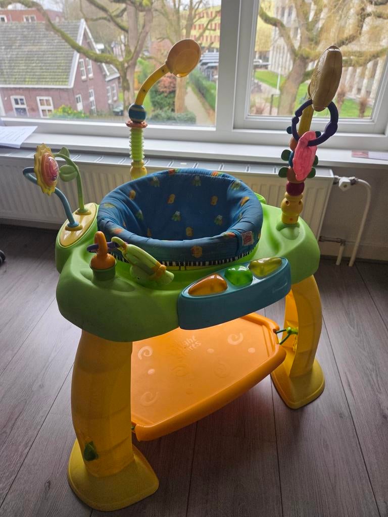 Bright Starts Baby Speelcentrum, Kinderen en Baby's, Speelgoed | Babyspeelgoed, Ophalen, Zo goed als nieuw, Babygym, Met licht