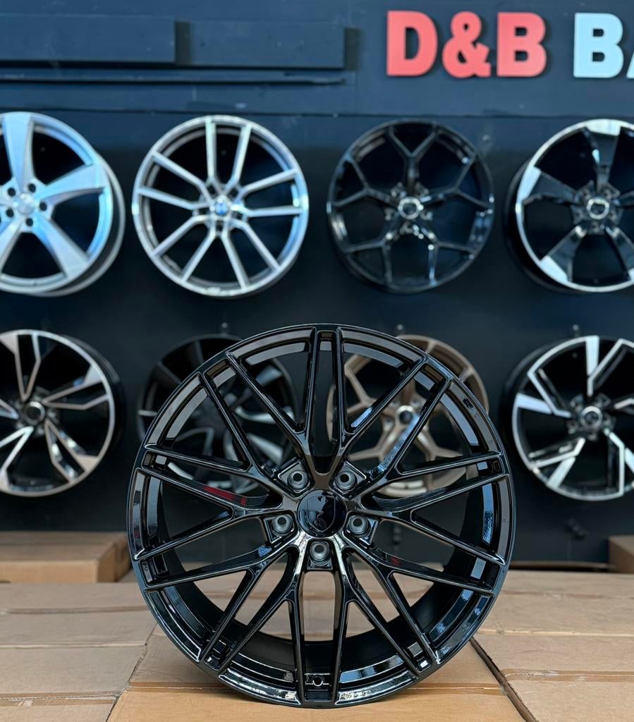 22 inch spyder look velgen 5x130 Porsche cayenne coupe, Auto-onderdelen, Banden en Velgen, Velg(en), Zomerbanden, Overige maten