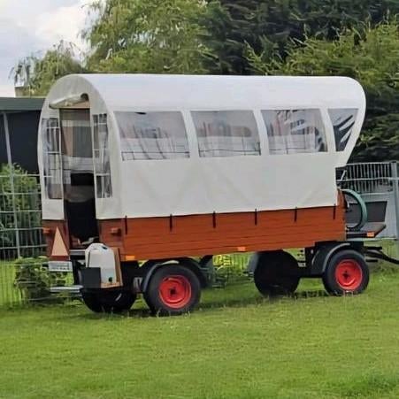 Te koop: Van den Heuvel huifwagen in zeer goede staat, Ophalen