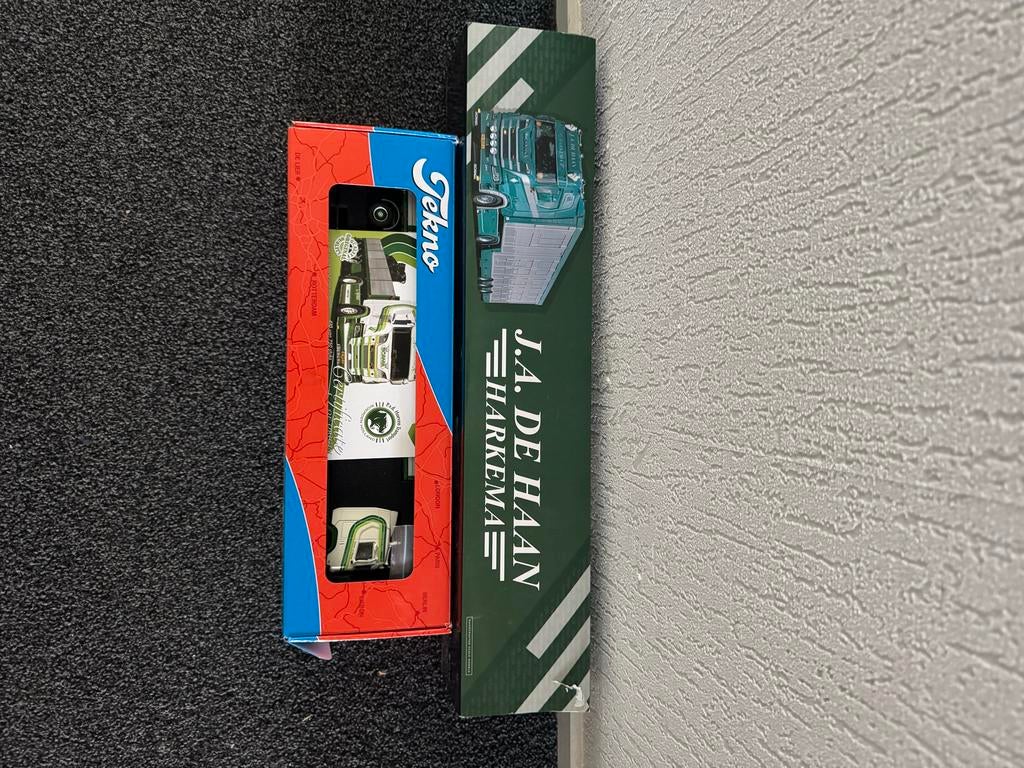 Model trucks 1:50 Patrick vd hoeven +J.A. De haan, Ophalen, Nieuw, Bus of Vrachtwagen, Overige merken