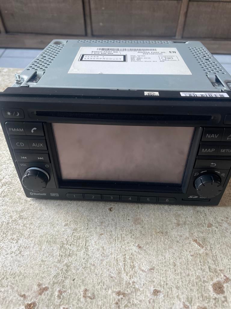 Nissan Connect Navigatie Radio, Ophalen of Verzenden, Gebruikt