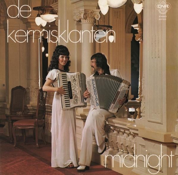 De Kermisklanten ‎  Midnight  lp, Ophalen of Verzenden, Gebruikt, 12 inch, Levenslied of Smartlap