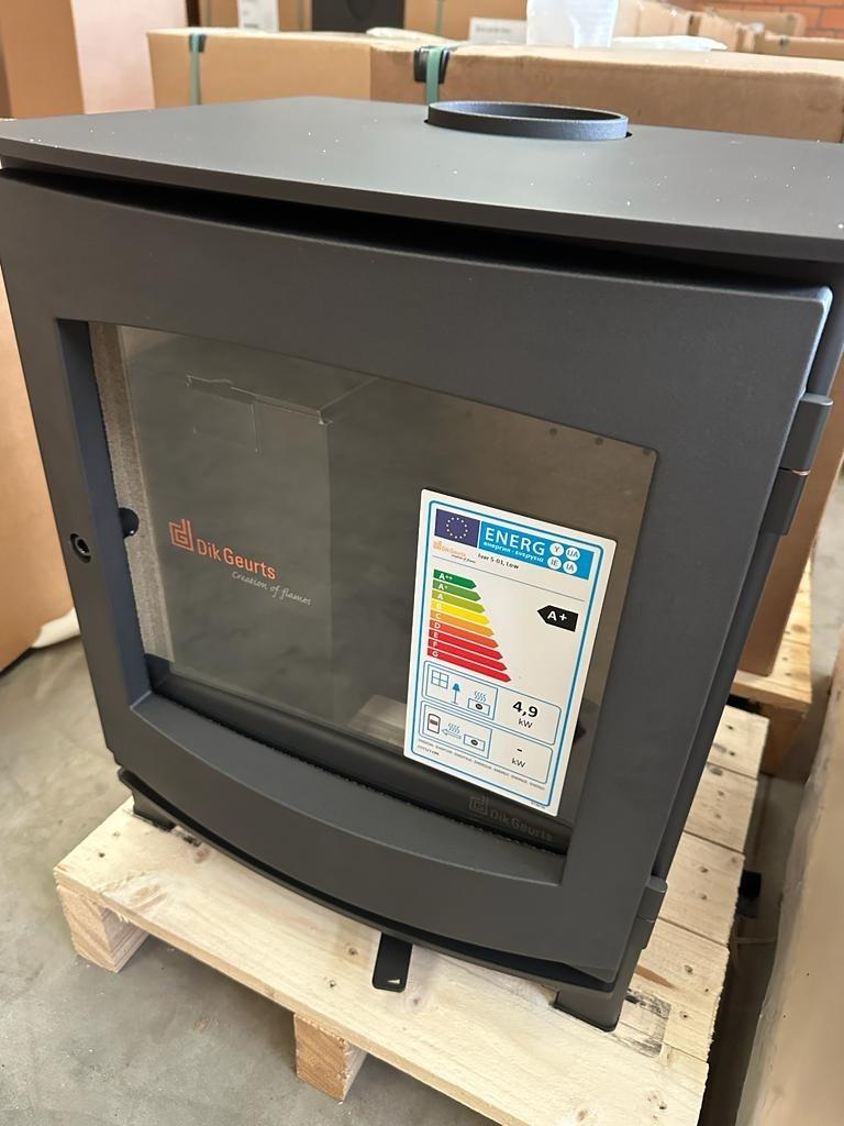MAGAZIJN OPRUIMING!!!! dik geurts ivar 8 low, Huis en Inrichting, Kachels, Ophalen, Vrijstaand, Hout, Nieuw