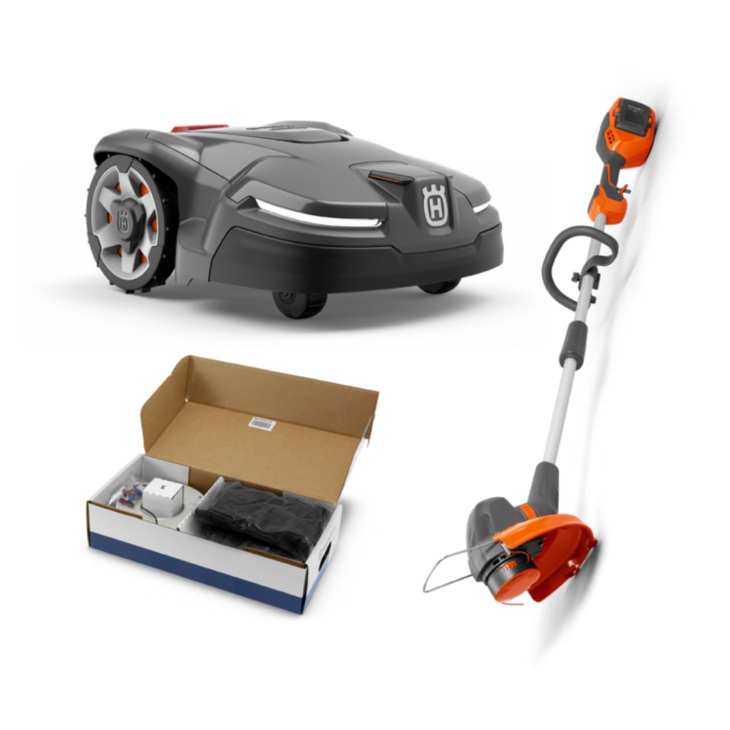 Husqvarna Automower 405X + 110 iL accutrimmer GRATIS!, Ophalen, Bestuurbaar via app, Nieuw, Meer dan 25 cm