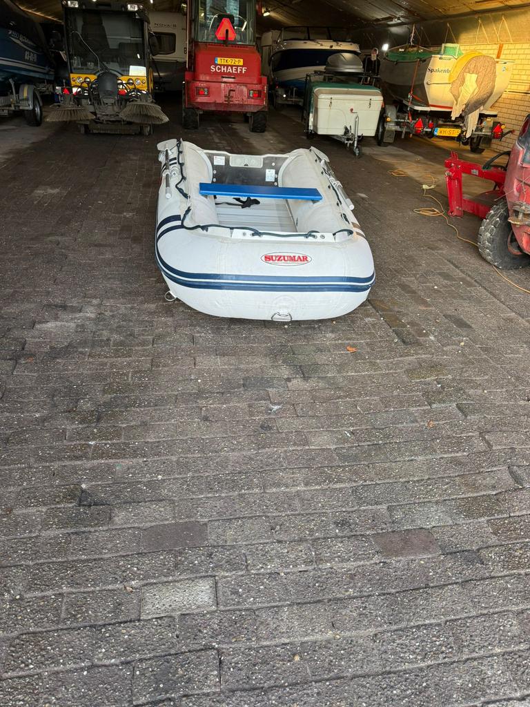 Rubberboot, Ophalen, Gebruikt, Benzine, Overige materialen