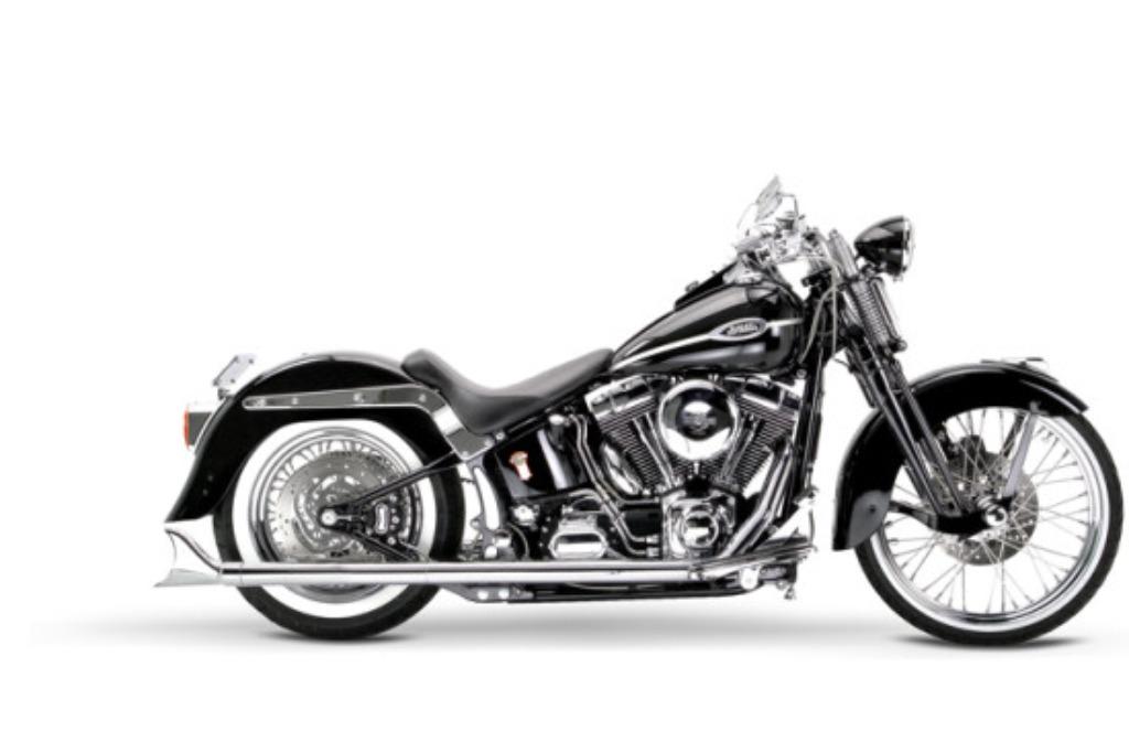 samson uitlaat fishtail harley softail en touring modellen, Motoren, Ophalen, Nieuw