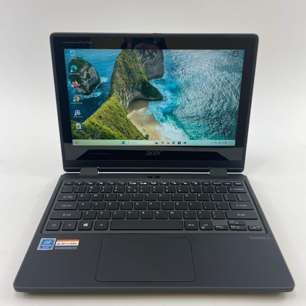 Acer TravelMate Spin B3 – 11.6 Inch – Intel Pentium – Touch, Computers en Software, Windows Laptops, Qwerty, Tiptoplaptop, 8 GB
