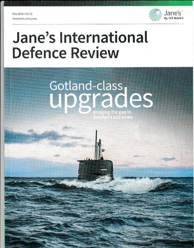 Jane's International Defence Review, Ophalen of Verzenden, Marine, Overige gebieden, Boek of Tijdschrift