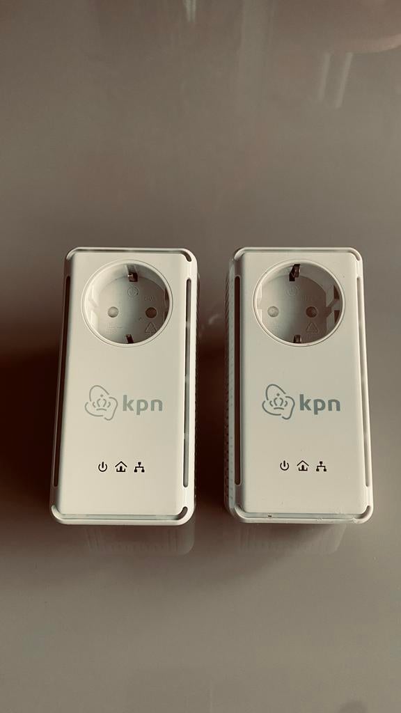 2x KPN Stroomnet Netwerkadapter, Computers en Software, Powerlines, Ophalen of Verzenden, Gebruikt