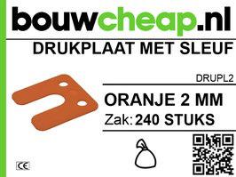 Drukplaten ABS ZAKJES A48 stuks.