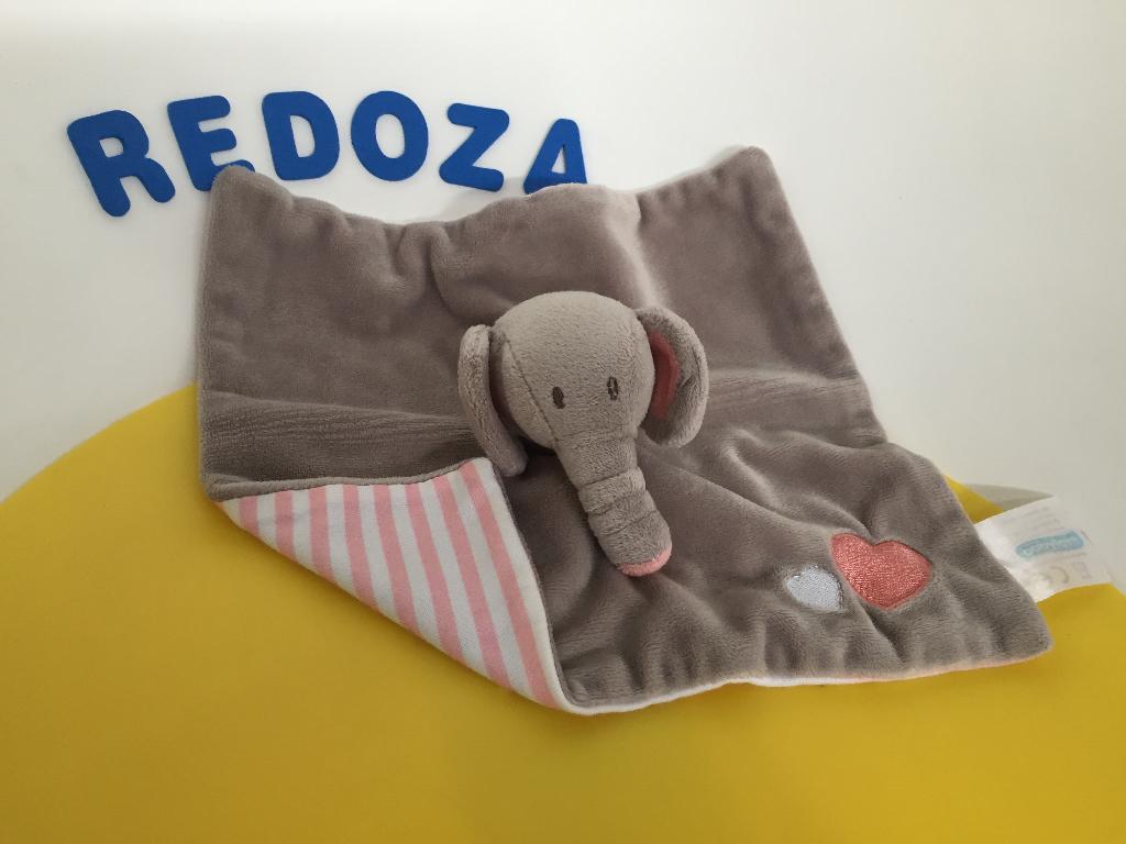 5187 babylove doekje olifant grijs, Ophalen of Verzenden, Olifant