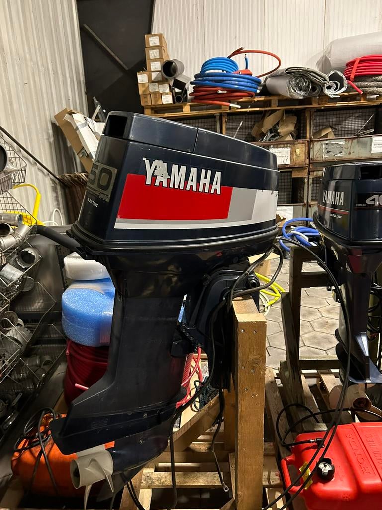 Yamaha 50pk drie cilinder 2 Takt langstaart, Ophalen of Verzenden, Benzine, 30 pk of meer