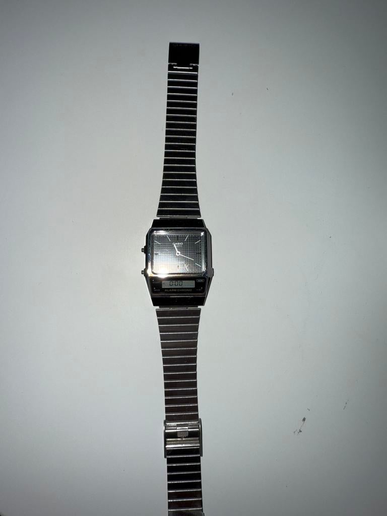 Casio horloge, Ophalen of Verzenden, Staal, Overige merken, 1960 of later