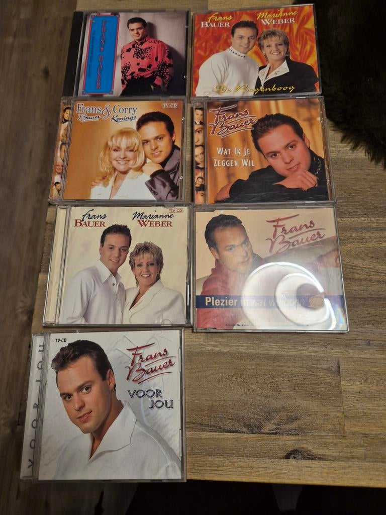 Frans Bauer CD Collectie - Diverse Albums, Ophalen of Verzenden, Zo goed als nieuw, Levenslied of Smartlap