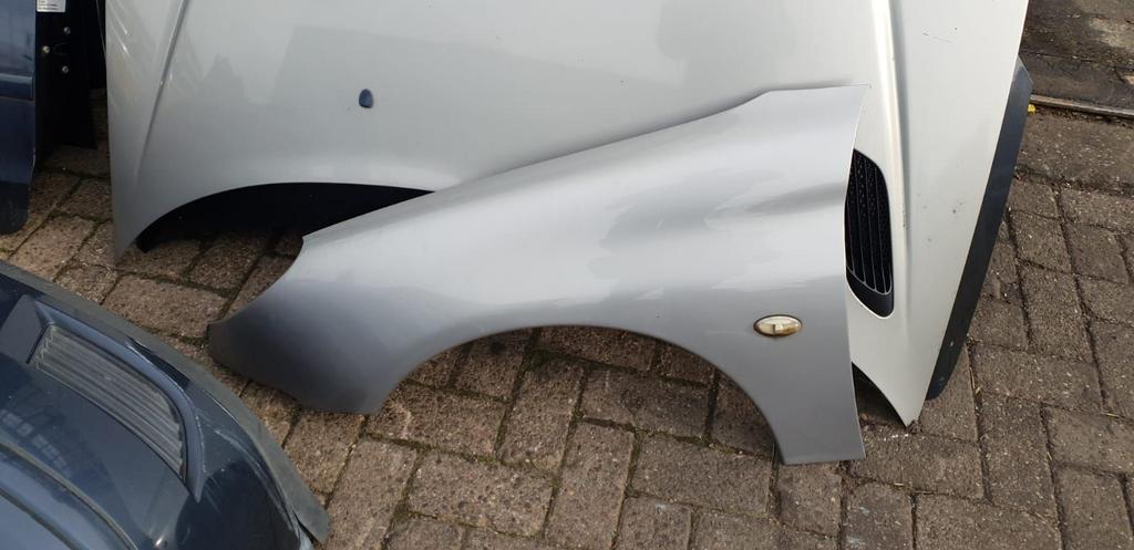 PEUGEOT 206 VOORSCHERM LINKS BJ 98 TOT 2008, Ophalen of Verzenden, Gebruikt, Spatbord