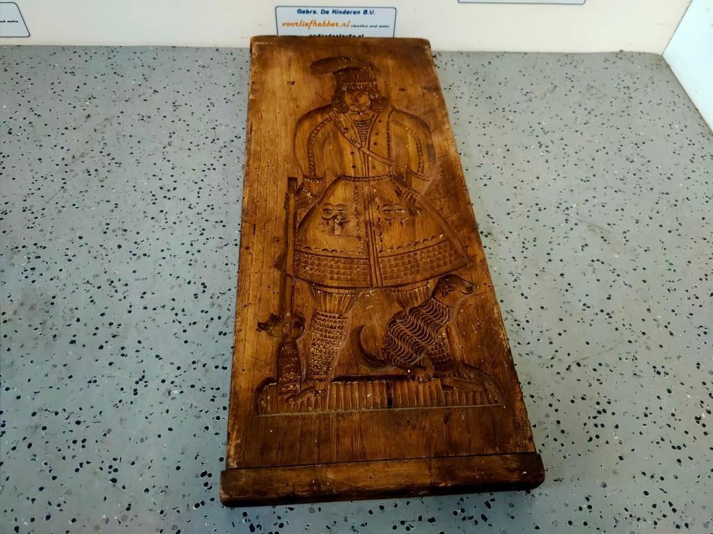 Speculaas plank met figuur aan beide kanten, Antiek en Kunst, Antiek | Keukenbenodigdheden, Ophalen of Verzenden