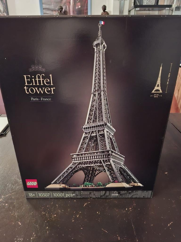 Lego 10307 Eiffel toren, Kinderen en Baby's, Speelgoed | Duplo en Lego, Ophalen of Verzenden, Zo goed als nieuw, Complete set