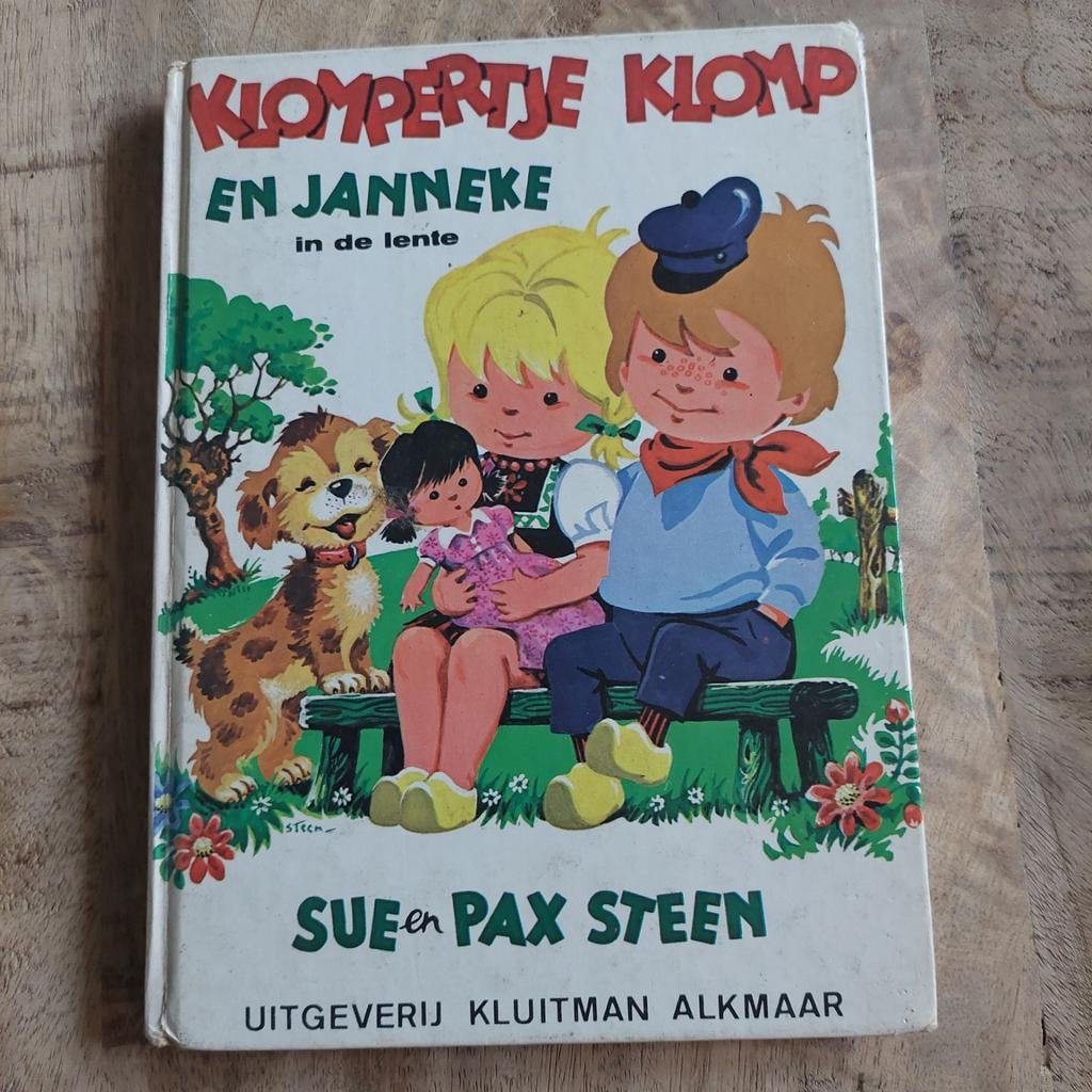 Klompertje Klomp en Janneke in de lente, Ophalen of Verzenden, Gelezen, 3 tot 4 jaar