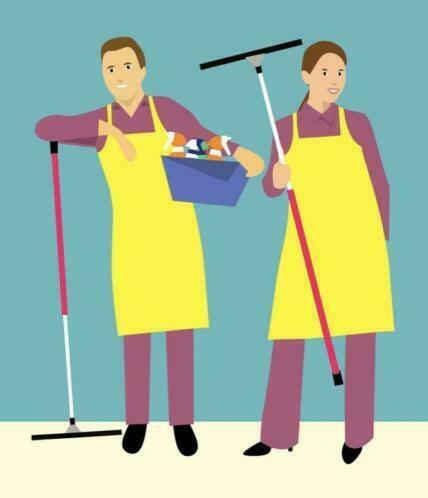 Goede en Snelle Schoonmakers, Schoonmaken bedrijfsruimte