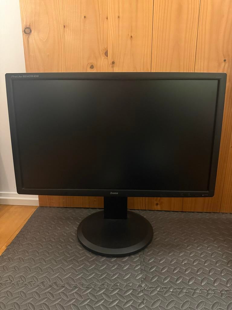 iiyama Prolite B2409HDS-1 - Topconditie!, Computers en Software, Monitoren, Zo goed als nieuw, 60 Hz of minder, Full HD, Onbekend